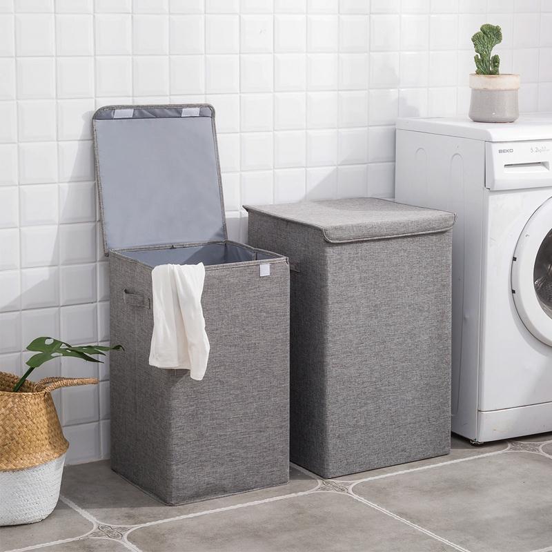 Extra large washable laundry basket, clothes storage bucket