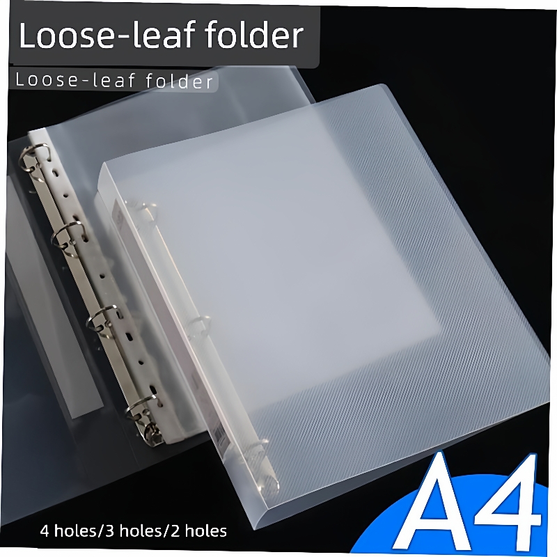 2 ring binder活页夹 a4 3 holes folder夹 looseleaf file文件夹
