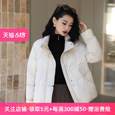 oktw短款羽绒服女中国风外套