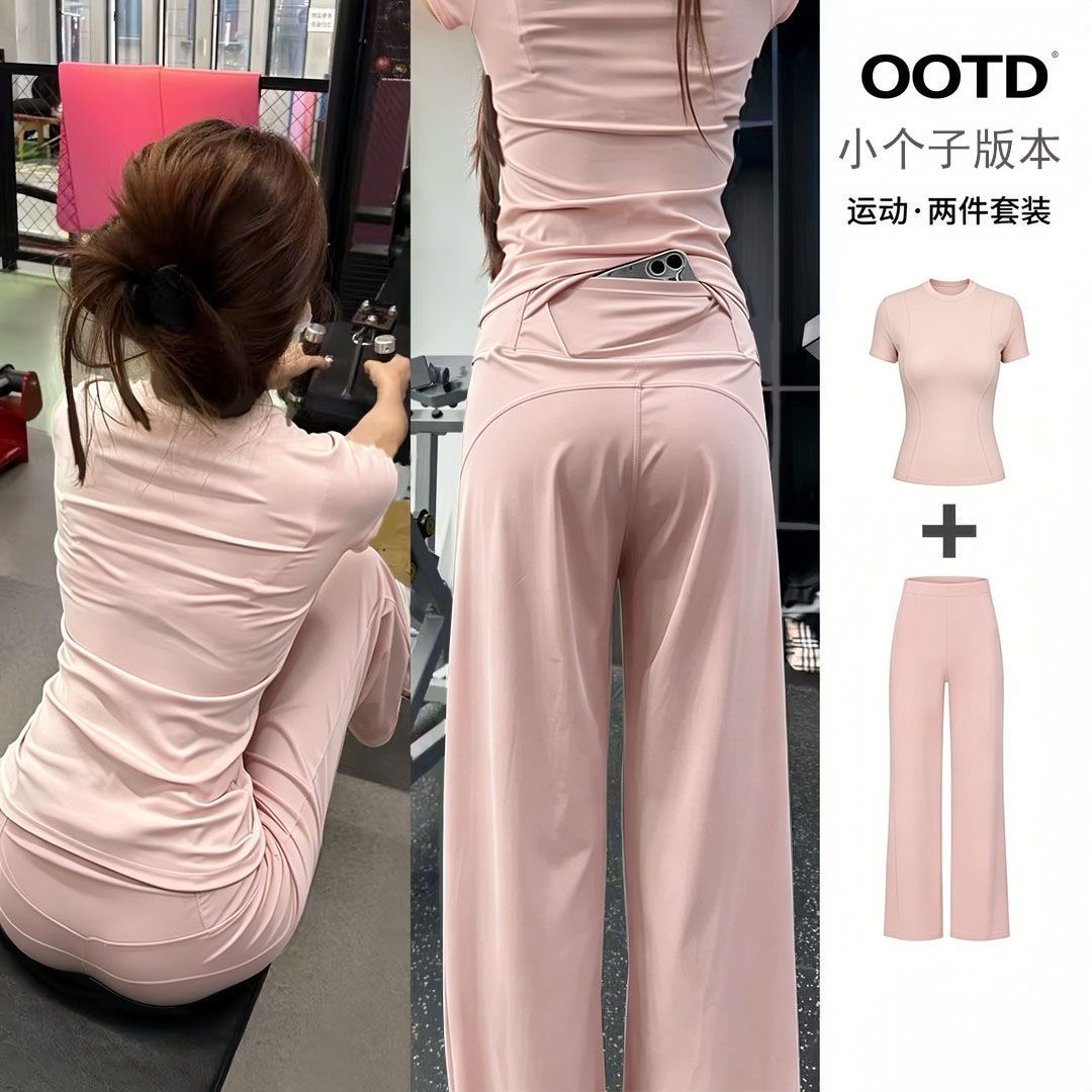 小个子版健身套装女收腰图片