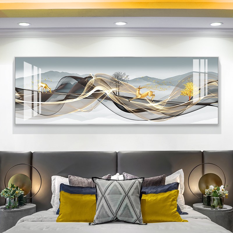 厢宅一品卧室房间背景墙装饰壁画