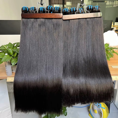 15ASuper Double Drawn Bone Straight Human Hair Bundles一档发