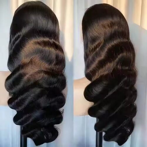 12A Raw Human Hair Body Wave Lace Closure Wigs 前蕾丝头套