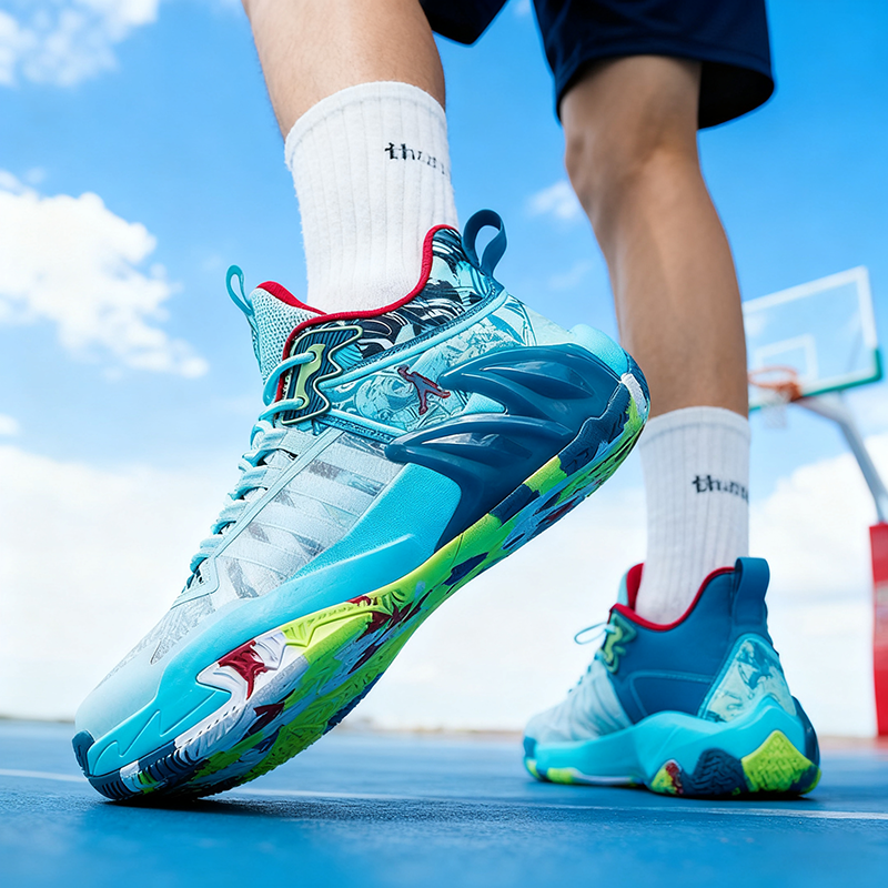 安德詹姆斯夏季新款篮球鞋男