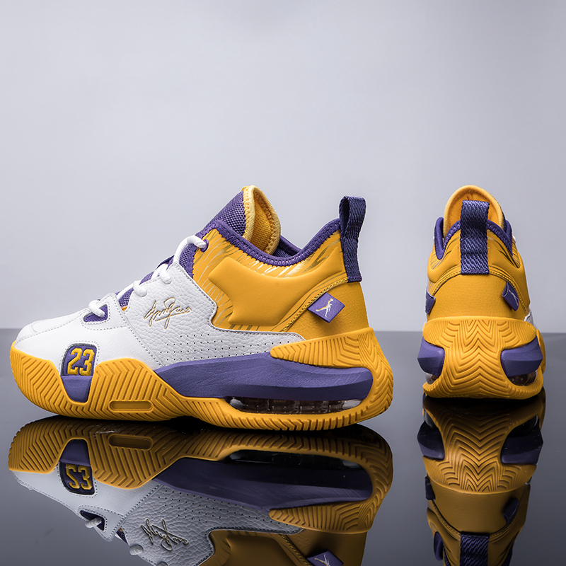 安德詹姆斯秋冬篮球鞋男新款防滑耐磨学生运动鞋青少年气垫球鞋男