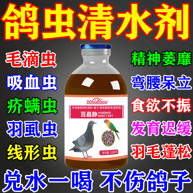 【十年无虫】鸽子百虫全杀死