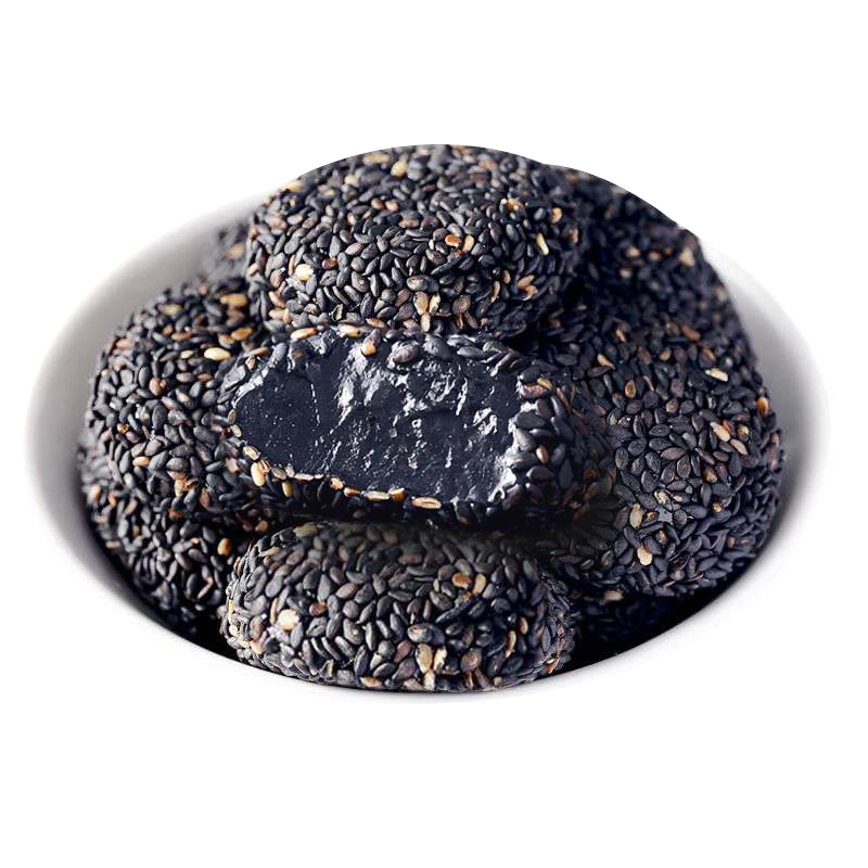 【整箱8O包】五黑麻薯传统早代餐健康饱腹小吃零食五谷杂粮糯米糍