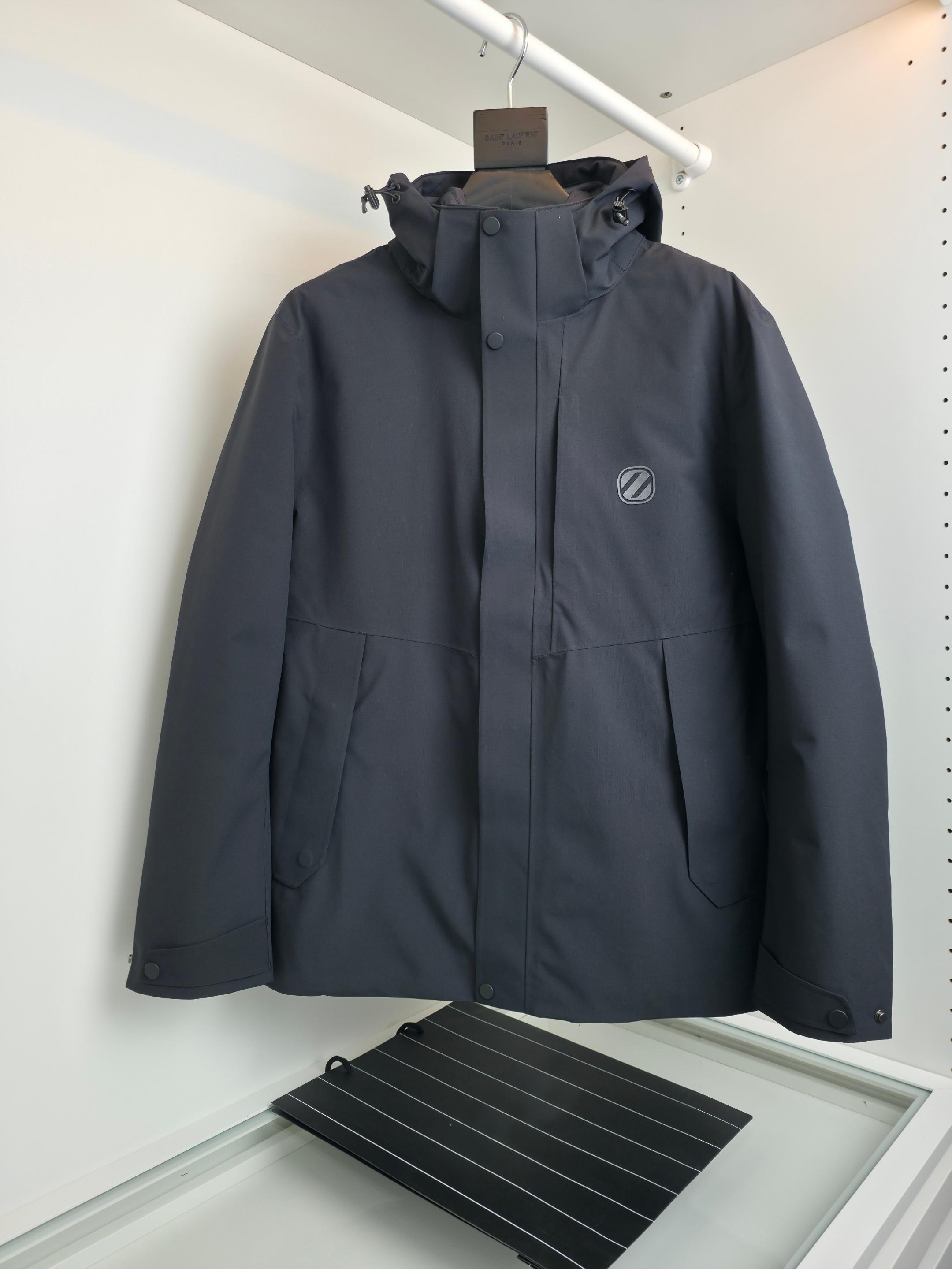 意式ZZ型男冲锋衣·一衣三穿可拆卸内胆！保加利亚白鸭绒户外三防