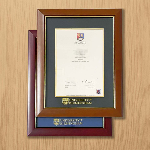 英国2区毕业证书相框A4欧洲校区证书荣誉展示框
