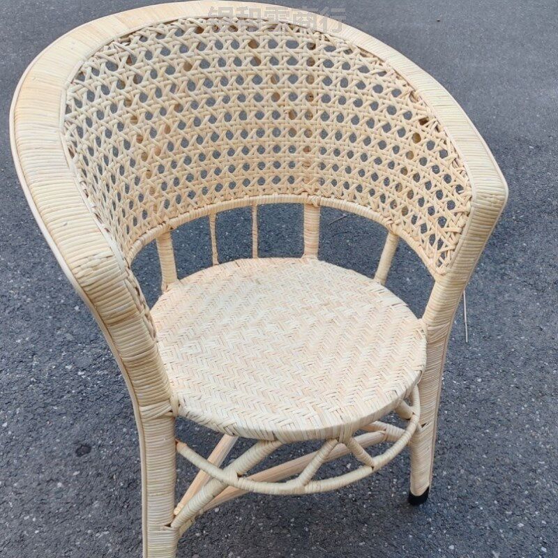 大号藤编椅子老式手工藤编织家用办公休闲椅子老人靠背扶手椅腾椅,住宅家具,阳台椅,淘宝优惠券,粉丝福利购,淘宝优惠卷