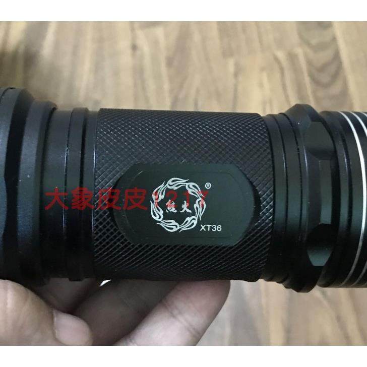 新品适用于熊火XT28XT36XT35强光钓鱼灯紫光蓝光灯电筒XT38夜钓灯