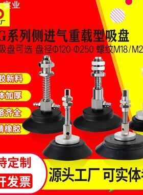妙德系列机械手真空吸盘PF/PA/PFG-60/80/95金具重载型气动吸嘴