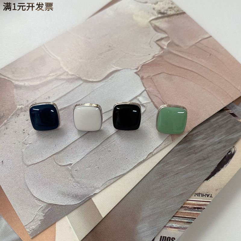 艺森ESSTUDIO?金属扣莫兰迪色滴