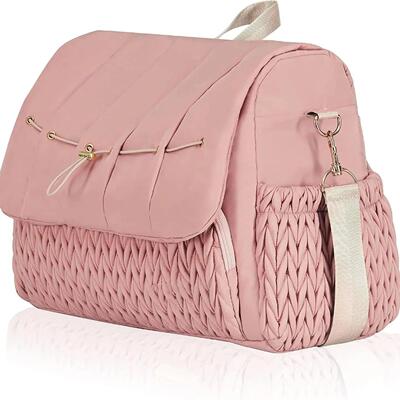 Diaper Bag Large Capacity Diaper Stroller Bag Waterproof Mum