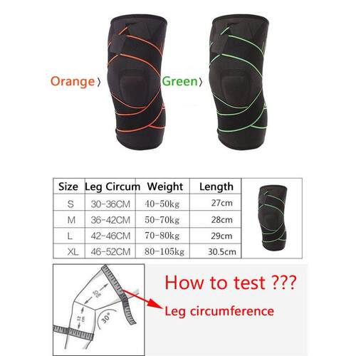 Bandage Knee Support Braces Elastic Pad Protector 加压护护膝