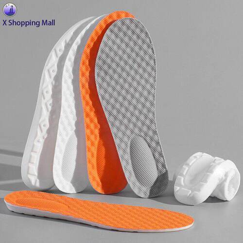 Latex Cloud-Like Sports Insoles Air Cushion Height Boost