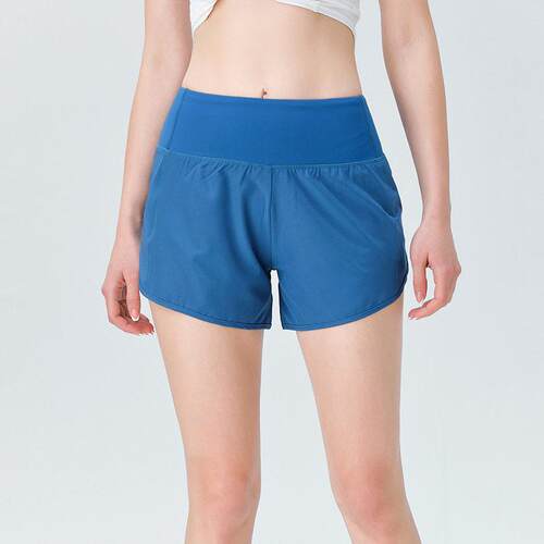 Women Running Shorts Quick Dry Athletic Workout Shorts运动裤