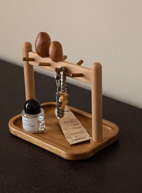 钥匙收纳玄关摆件桌面进门口入户置物架客厅装饰品房间改造小物件