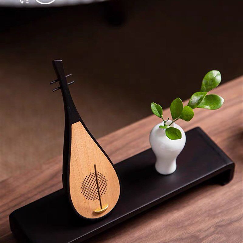 本兮琵琶禅语微景复古蓝牙音箱礼品实用高档客户生日礼物定制LOGO