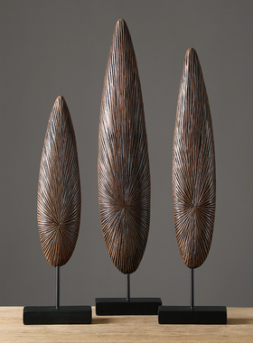 抽象艺术高级感摆件客厅电视柜酒柜玄关办公室轻奢新房家居装饰品