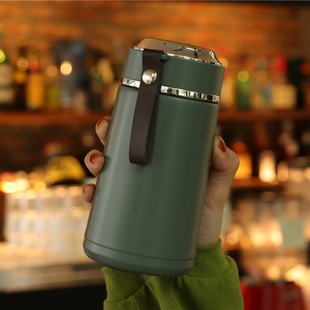 304不锈钢保温杯简约男女士带茶隔水杯学生迷你小巧可携式泡茶杯