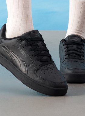 PUMA彪马板鞋男鞋女鞋秋季新款低帮情侣黑色复古休闲运动鞋392290