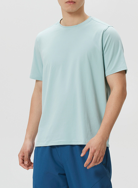 安德玛（Under Armour）短袖男装26春季新款运动上衣圆领休闲t恤