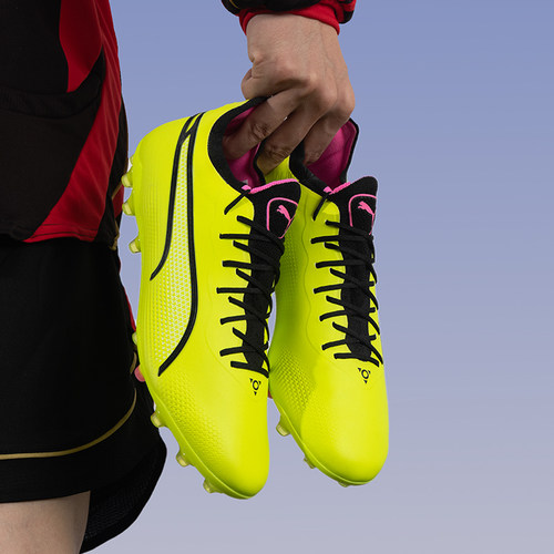 PUMA彪马男鞋女鞋冬季新款运动鞋轻便MG短钉人草训练足球鞋