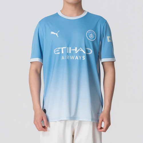 彪马男装运动服2026第三季曼城球迷版球衣速干透气足球训练短袖