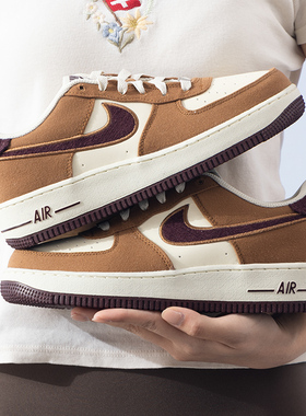 耐克官方正品女鞋2025秋季新款空军一号AF1儿童运动休闲鞋 FN4731