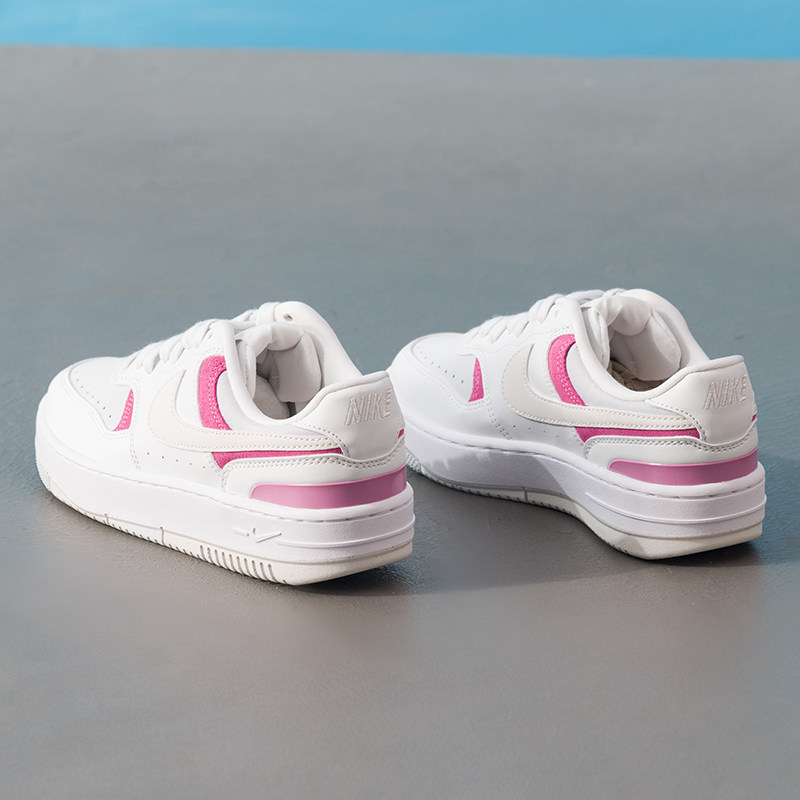 NIKE耐克女子GAMMA FORCE NB厚底运动鞋休闲鞋板鞋IO2086-104皮面