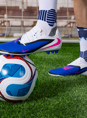 Nike耐克暗煞足球鞋男26春季新款PHANTOM 6中端AG短钉低帮足球鞋