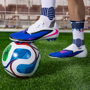 Nike耐克暗煞足球鞋男26春季新款PHANTOM 6中端AG短钉低帮足球鞋