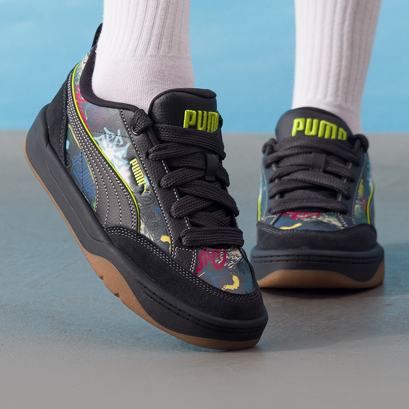彪马PUMA正品面包鞋秋冬新款潮流涂鸦休闲板鞋户外情侣皮面运动鞋,运动鞋new,运动休闲鞋,淘宝优惠券,粉丝福利购,淘宝优惠卷