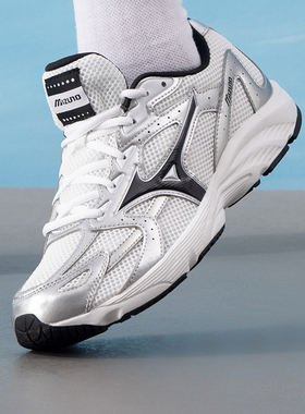 MIZUNO美津浓官方SPARK休闲鞋男鞋经典老爹鞋透气运动鞋D1GH2428