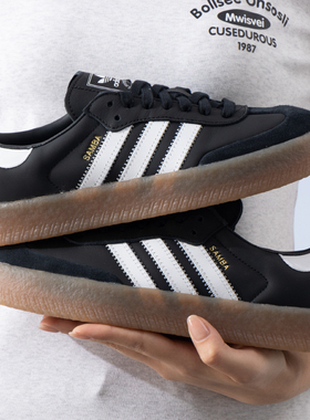 阿迪达斯板鞋三叶草官方正品运动鞋新款女鞋潮流休闲鞋JI1349