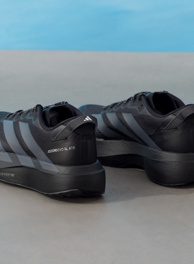 阿迪达斯ADIZERO EVO SL ATR M跑步鞋男鞋新建运动鞋黑色竞速跑鞋