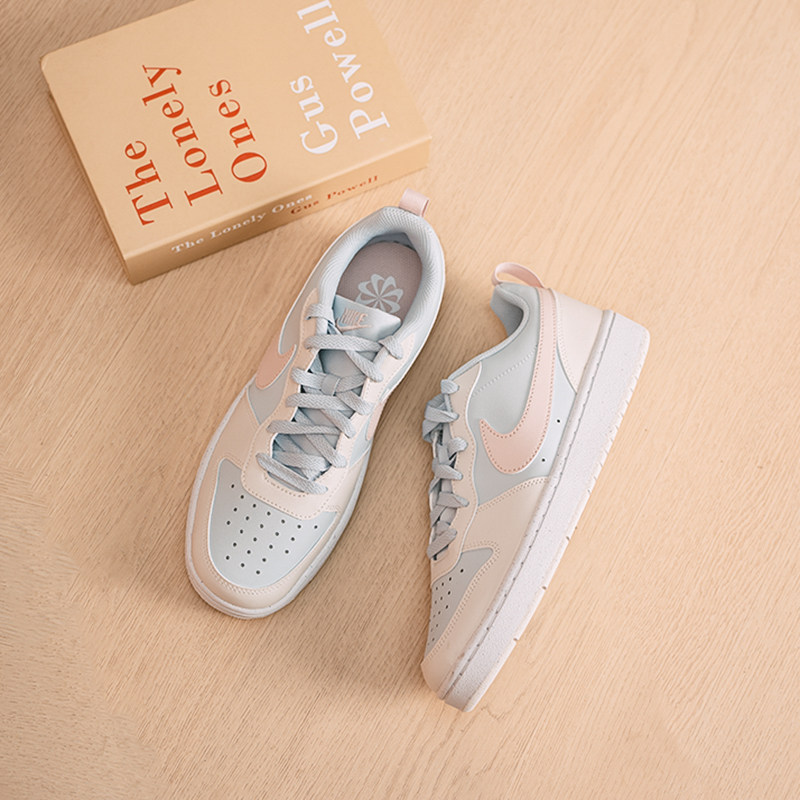 耐克正品COURT板鞋儿童清新配色运动休闲鞋新款女板鞋DV5456-404,运动鞋new,童鞋/青少年鞋,淘宝优惠券,粉丝福利购,淘宝优惠卷