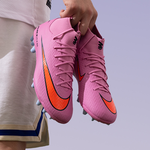 耐克(NIKE)足球鞋 冬新款人草耐磨抓地缓震包裹AG钉鞋青少年训