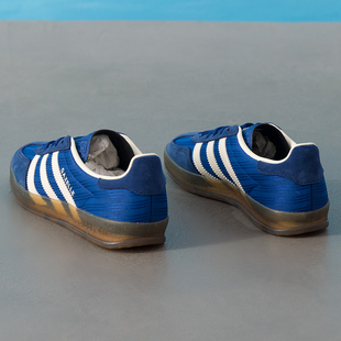 阿迪达斯三叶草德训鞋女鞋新款蓝色复古休闲鞋正品男鞋运动鞋板鞋