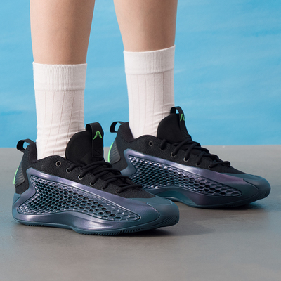 阿迪达斯男女鞋新款运动鞋ANTHONY EDWARDS 1缓震耐磨篮球鞋