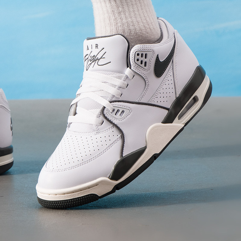 NIKE耐克官方正品男鞋秋冬新款AIR FLIGHT89气垫缓震鞋休闲运动鞋