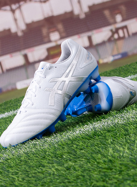亚瑟士2025新款2e宽楦AG短钉足球鞋实战训练人草耐磨缓震低帮战靴