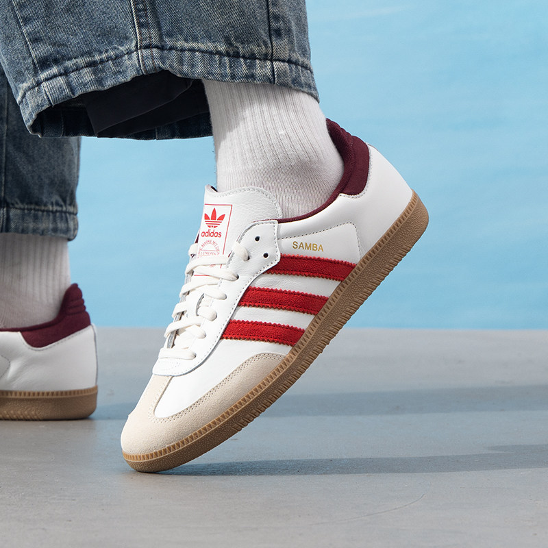 adidas阿迪达斯三叶草T头鞋 秋SAMBA OG男女小白鞋板鞋JI3201,运动鞋new,运动休闲鞋,淘宝优惠券,粉丝福利购,淘宝优惠卷