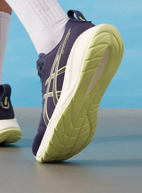 亚瑟士低帮透气跑鞋男鞋新款GEL-CUMULUS 27缓震跑步鞋运动鞋