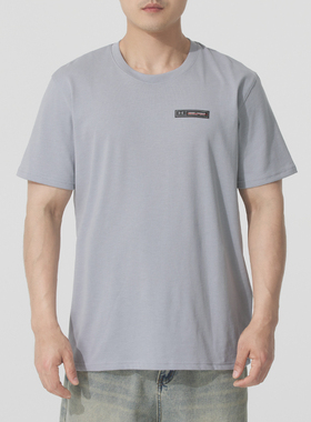 UA安德玛Vanish Seamless男装春季新款跑步运动服短袖圆领灰色T恤