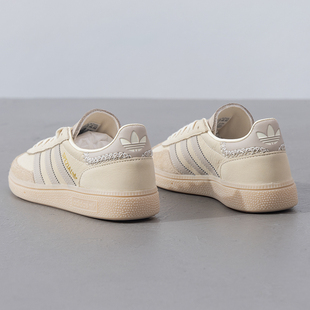 阿迪达斯三叶草德训鞋女鞋新款低帮板鞋复古休闲鞋运动鞋正品鞋子