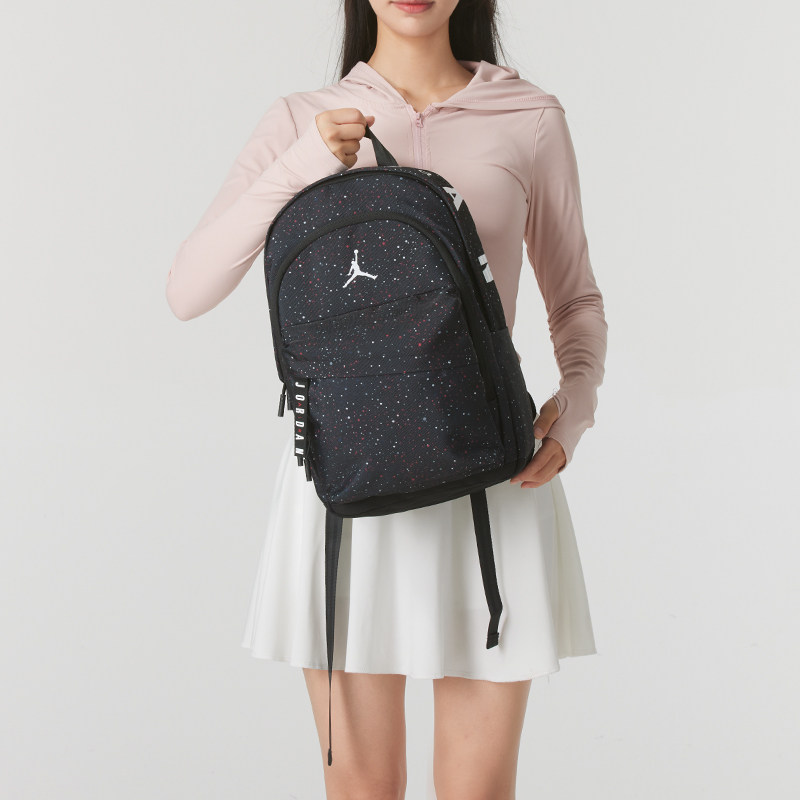 Nike耐克双肩包满天星背包男女包春夏新款AJ运动包初中生学生书包