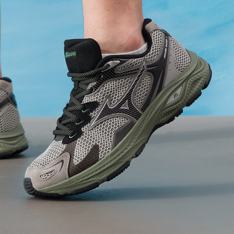 MIZUNO美津浓男鞋女鞋绿野仙踪运动鞋夏季透气减震RACER S跑步鞋,运动鞋new,跑步鞋,淘宝优惠券,粉丝福利购,淘宝优惠卷