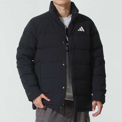 阿迪达斯 （adidas）男子运动休闲羽绒服外套保暖面包服